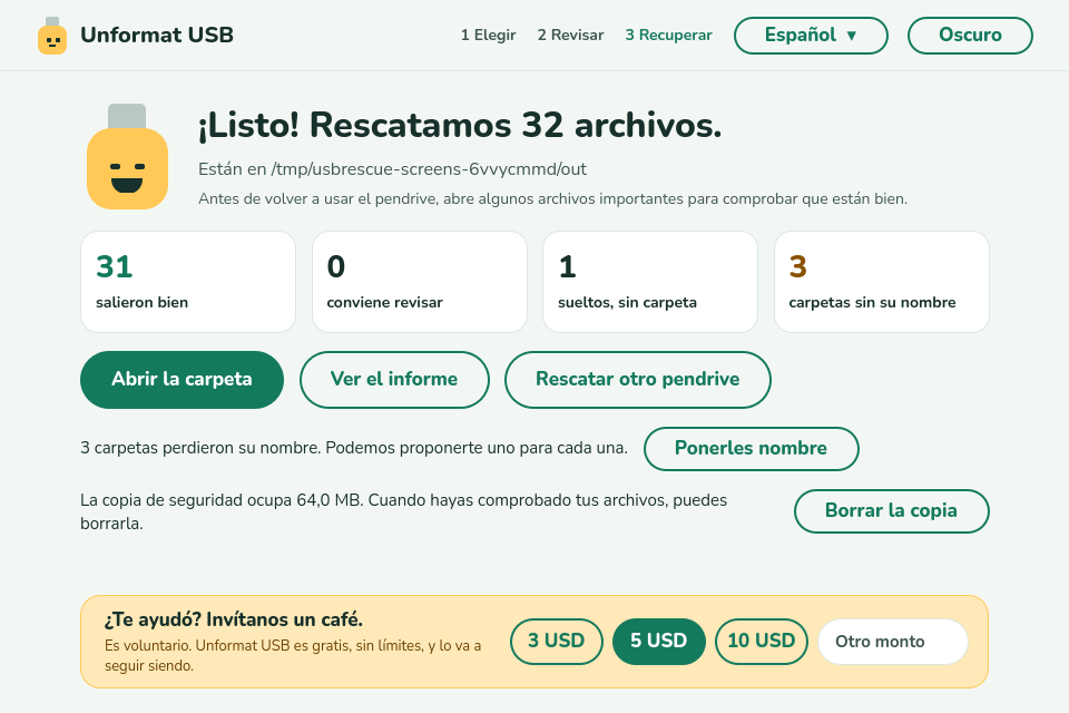 Listo: lo que volvió